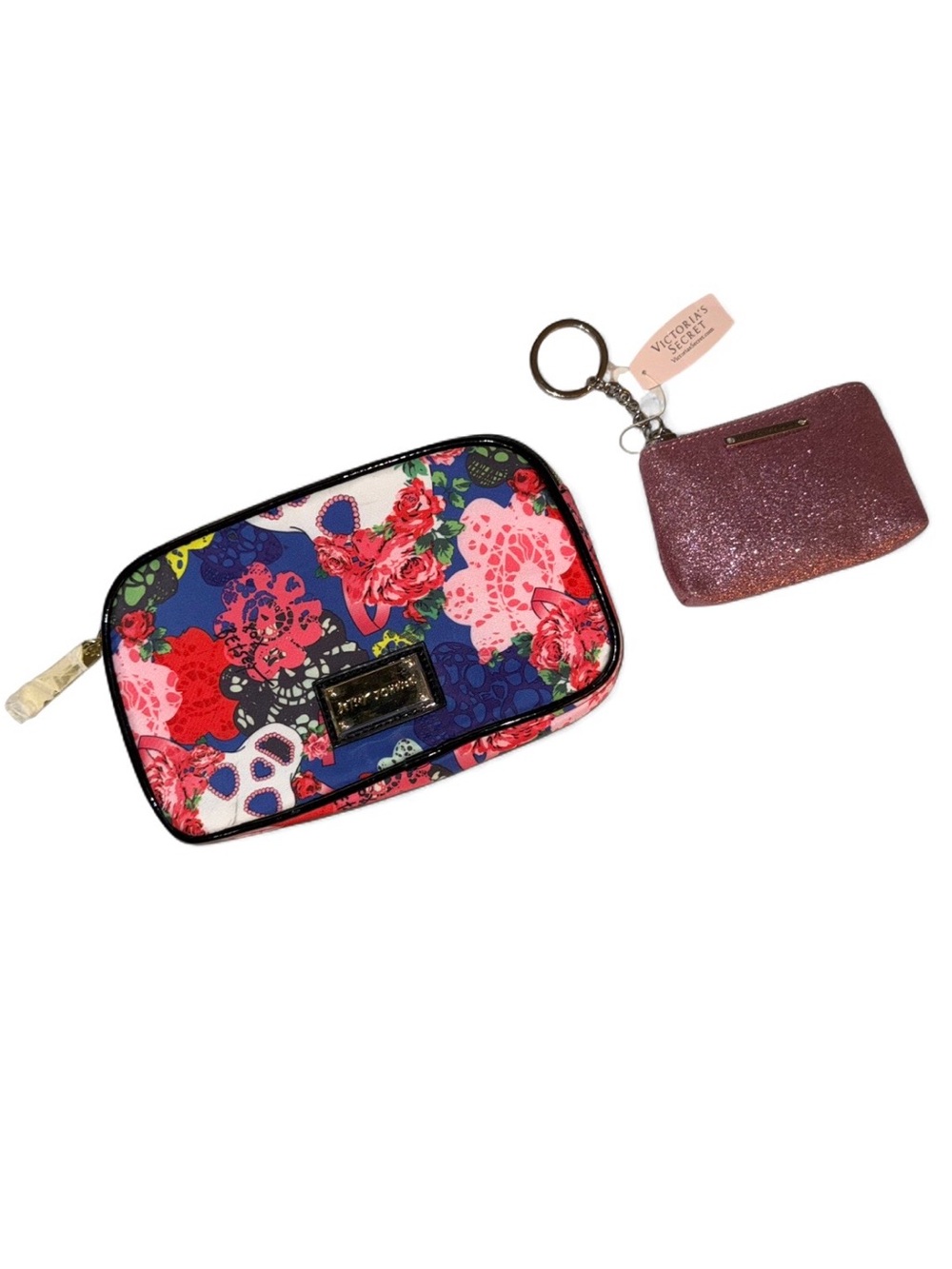 NWT 2010 Betsey Johnson and Victoria's Secret Pouch and Coin Purse / Wallet